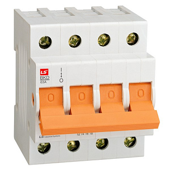 LSIS Выключатель разъединитель BKD 4P 40A 061403678B