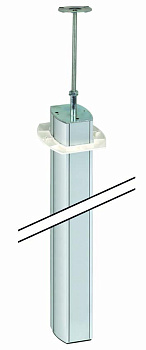 Simon Connect Алюминий Колонна 2-сторонняя, К45, с телескопическим упором, 110х80 мм, 3м ALK7200-8