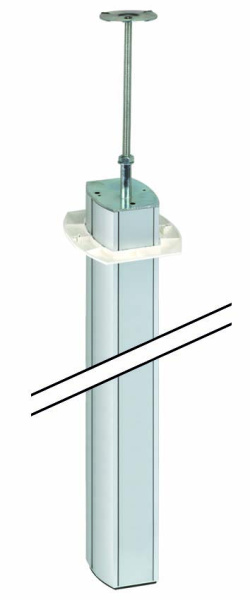 Simon Connect Алюминий Колонна 2-сторонняя, К45, с телескопическим упором, 110х80 мм, 3м ALK7200-8