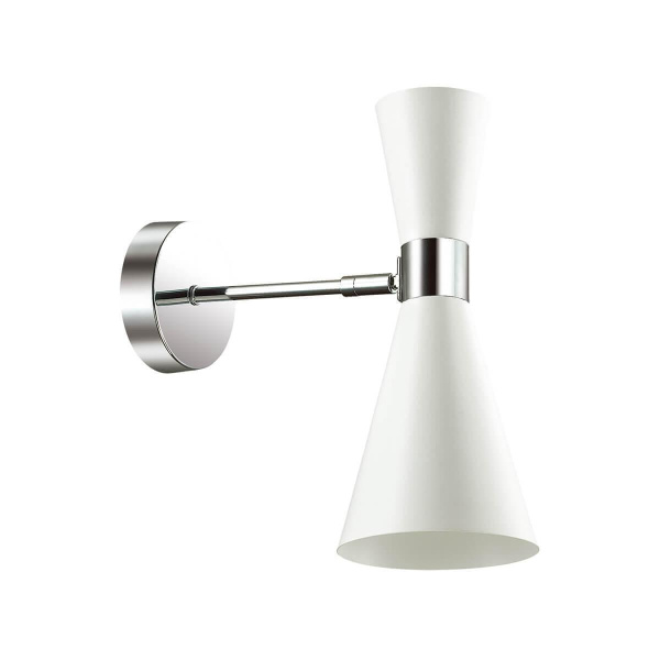 Купить Lumion 3661/1W LN18 000 хром/матовый белый Бра E14 60W 220V QUINN