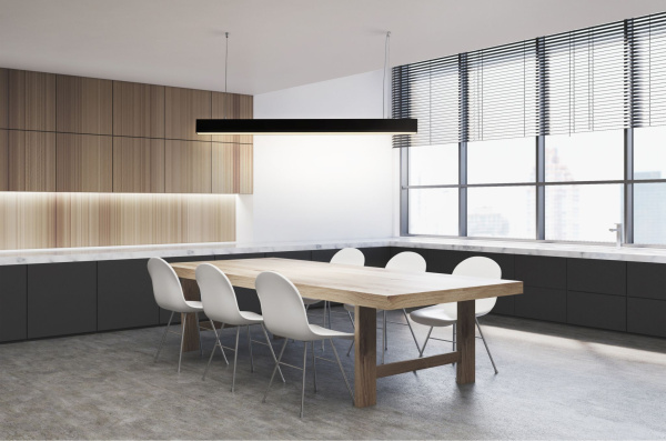 Купить Maytoni Светильник подвесной  Vinder, 40W, 4000К, черный, металл, 1,2м P051PL-L40B4K