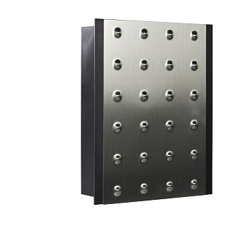 Zamel Звонок Bittorf двухтональный электромеханический, 220 В, серебро 411 (240 V) SRB