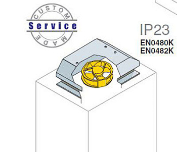 ABB IS2 Кожух с вентилятором на крышу 230В-50/60Гц IP43 EN0480K
