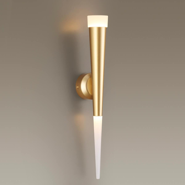 Купить Odeon Light 3891/7WG ODL20 37 золотистый /металл Настенный светильник LED 3000K 7W 220V VIVAT