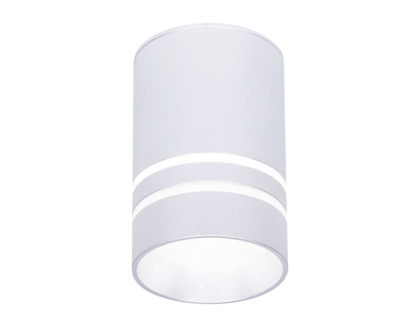 Ambrella Накладной светодиодный точечный светильник TN236 SL/S серебро/песок LED 4200K 5W D60*100