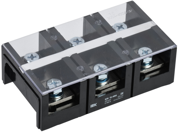 IEK Блок зажимов БЗН ТВ-604 6 мм2 60A 4 пары