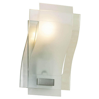 Lussole S.R.L Металл Никель /  Стекло Светильник настенный E27 10W GRLSA-0861-01 Lussole S.R.L Металл Никель /  Стекло Светильник настенный E27 10W GRLSA-0861-01