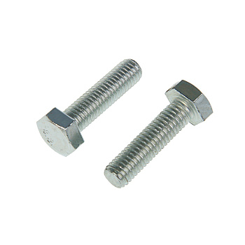 Tech-Krep Болт DIN933 с шестигранной головкой оцинк. М5х40 (60 шт) - коробка с ок. Tech-Kr 105198