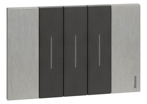 Купить BT Living now Сталь Рамка итальянский стандарт 3 мод KA4803ZG