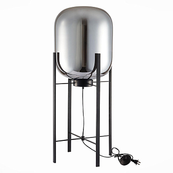 ST Luce SL1050.715.01 Торшер Черный/Дымчатый E27 1*40W