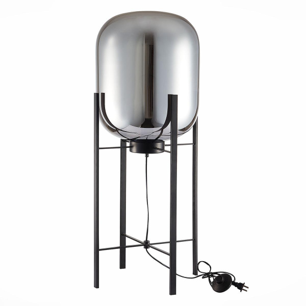 ST Luce SL1050.715.01 Торшер Черный/Дымчатый E27 1*40W