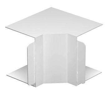 OBO Bettermann Угол внутренний кабель-канала WDK 100x130 мм ПВХ белый 6192114