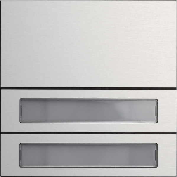 Gira Модуль кнопок вызова System 106 2-местн. 5532926