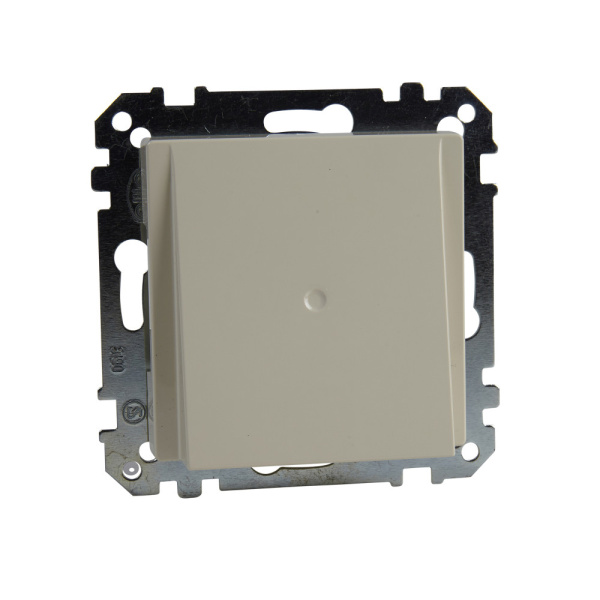 Купить SE Merten SM Беж глянец Клавиша 1-ая с окошком, без линзы MTN432844