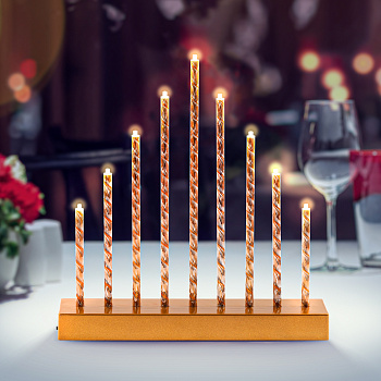 ЭРА ENGS-09 Инсталляция Свечи 24.8*5.7*25.3 см, 3*AA, IP20