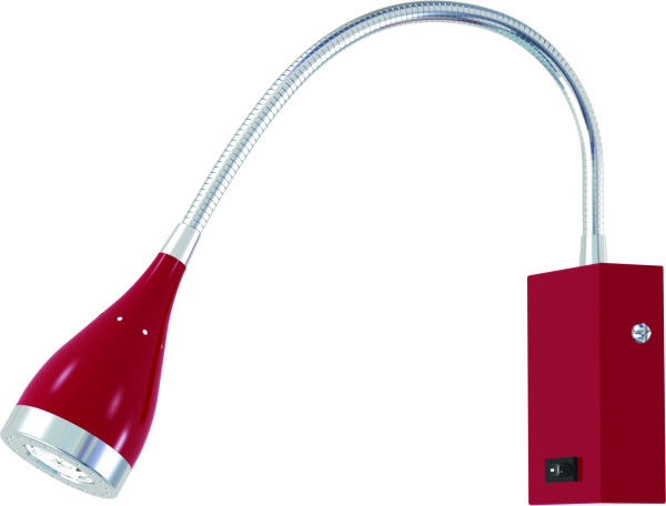 Horoz Electric Красный Светильник для подсветки зеркал 3W HL003L HRZ00000547