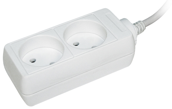 IEK Удлинитель У2 2 места 2Р/1,5 метра 2х0,75мм2 10А/250В