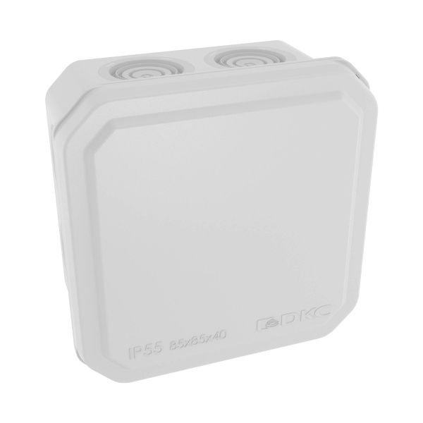 Купить DKC Коробка ответвительная с 8+2 кабельными вводами д.20/20мм,IP55,85х85х40мм