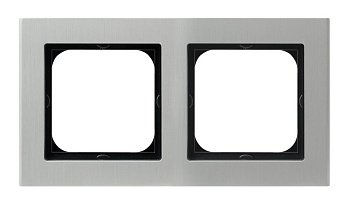 Ospel Sonata Алюминий Рамка 2-ая (6 мм без вставки) R-2RA/35