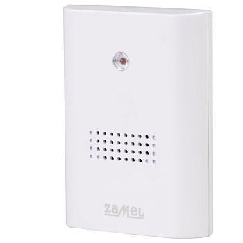 Zamel Звонок "VIBRO" беспроводной, серия "М", дальность 100м (питание от батареек), 8 звуков/мелодий, вибрация ST-229/N