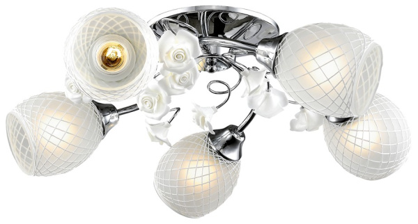 Velante 705-107-05, Светильник потолочный E27,5x60W