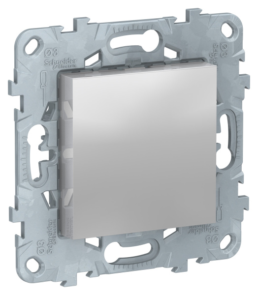 Купить SE Unica New Алюминий Заглушка 45х45 NU586630