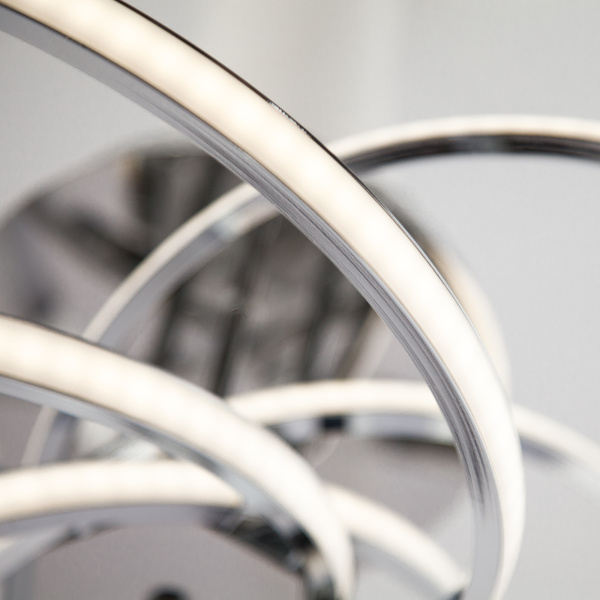 Купить Eurosvet Светодиодный потолочный светильник 90044/6 хром 00000080498