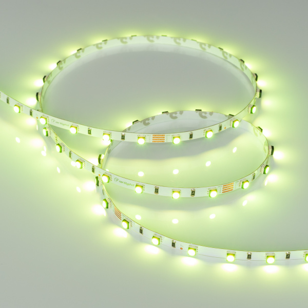 Купить Arlight Светодиодная лента MINI-F60-5mm 24V RGB (6 W/m, IP20, 3535, 5m) (узкая) 025706(2)