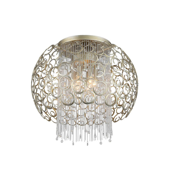 ST Luce SL1101.202.06 Люстра потолочная Шампань/Шампань, Прозрачный E14 6*40W