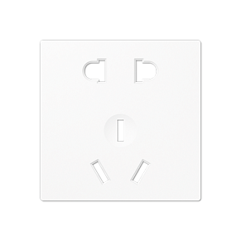 JUNG Белая Накладка для китайской комбинации розеток, арт.: 3521-5 CN EINS A3521-5CNWWPL