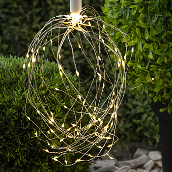 ЭРА ERAUF024-02 Садовый подвесной светильник Фейерверк на солнечной батарее