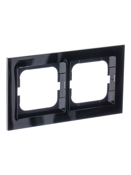 Купить ABB BJE Axcent Черный Рамка 2-ая 2CKA001754A4410