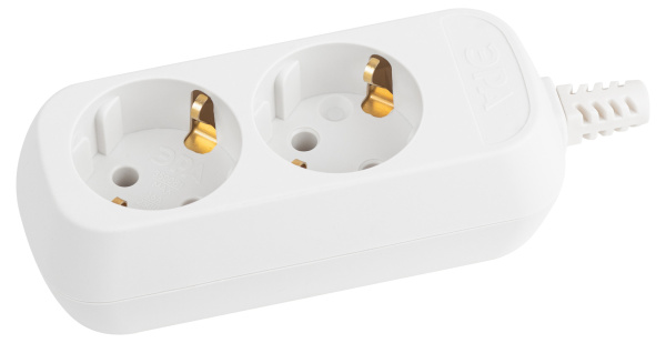 ЭРА KX-2e Колодка 2гн, с зазeмлением