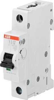 ABB Выключатель автоматический 1-полюсной S201M C10 2CDS271001R0104 ABB Выключатель автоматический 1-полюсной S201M C10 2CDS271001R0104