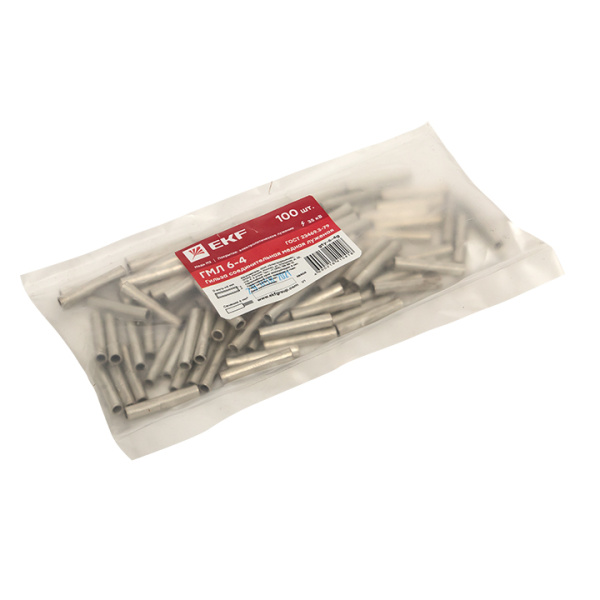 Купить EKF PROxima Гильза соединительная медная луженая ГМЛ 6-4 ГОСТ