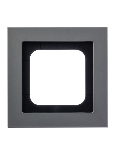 Купить ABB Axcent металл/платина Рамка 1-постовая 2CKA001754A4688