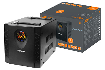 TDM Стабилизатор напряжения СНС1-1-8 кВА симисторный переносной SQ1203-0007