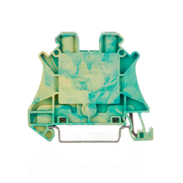 Купить DKC Nuputuk Клемма заземления, винтовой зажим, 2 точки подключения, 6 кв.мм