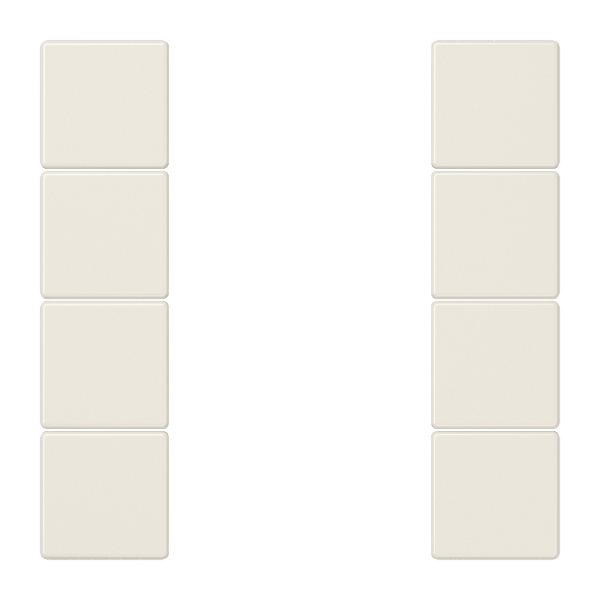 JUNG Слоновая кость Комплект накладок 4гр LS504TSA