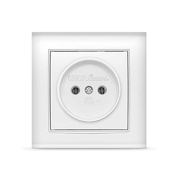UNIVersal "Бриллиант" розетка Бел б/з 7947588