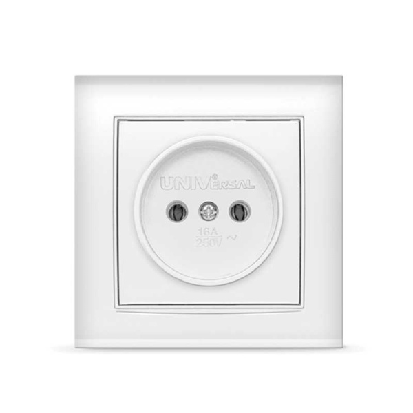 UNIVersal "Бриллиант" розетка Бел б/з 7947588