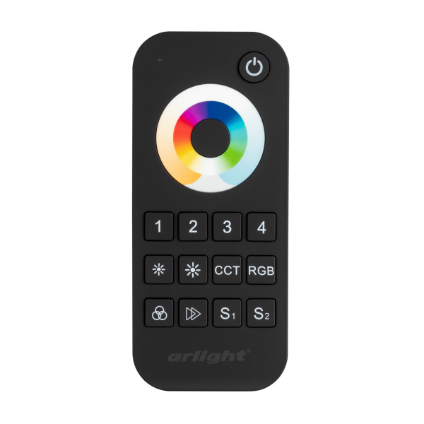 Купить Arlight Пульт SMART-R22-MULTI Black (4 зоны, 2.4G) (IP20 Пластик, 5 лет) 023473