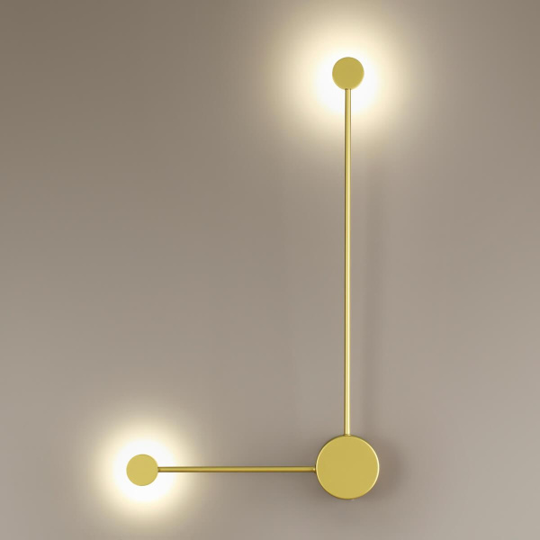 Купить Odeon Light 3900/10WG ODL20 129 золотистый/металл Настенный светильник LED 4000K 10W 220V SATELLITE