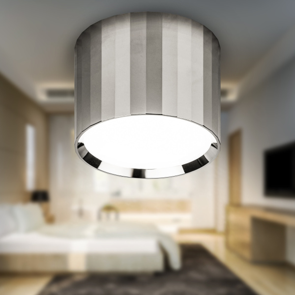 ЭРА Светильник настенно-потолочный спот ЭРА OL39 CH под GX53 IP20 хром