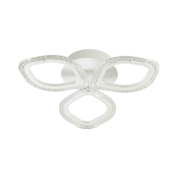 Lumion 5202/54CL LEDIO LN22 025 белый Люстра потолочная LED 54W 3000-6000К 3113Лм 220V MAGNOLIA