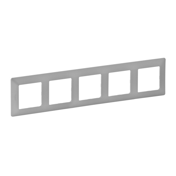 Legrand Valena LIFE Алюминий Рамка 5-ая 754135