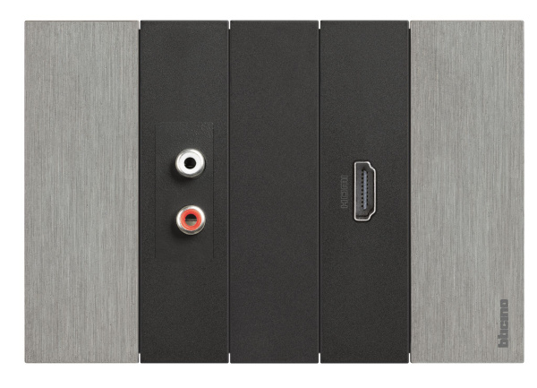 Купить BT Living now Сталь Рамка итальянский стандарт 3 мод KA4803ZG