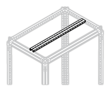 ABB Профиль поперечный для сист.шин W=400 мм 1STQ008100A0000