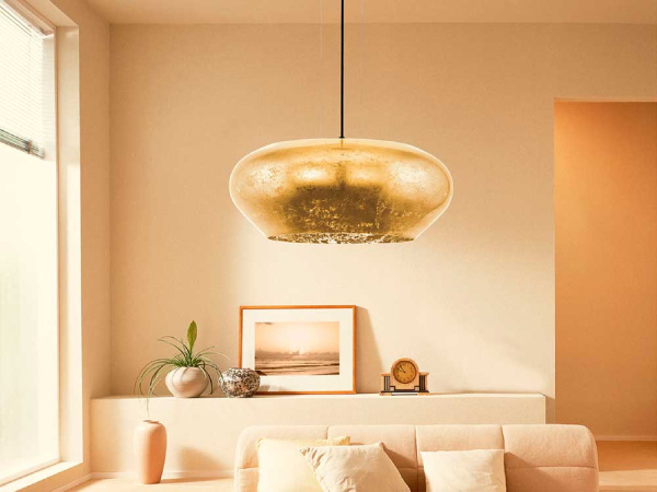 Купить Eglo 39595 Подвес PRIORAT, 3x20W(E27), 500, сталь, черный/стекло, золотистый