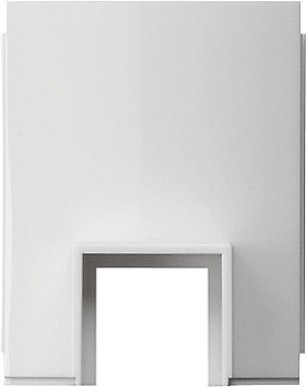 Gira Адаптер для кабельного ввода 1-местн. для канала 15 x 15 мм 0008053